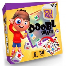 Настільна дитяча гра Doobl Image Cubes Знайди найшвидше! (IGR24)