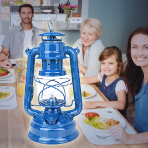 Керосиновая лампа Летучая мышь 30 см, Синий