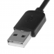 Перехідник Хаб USB 2.0 на 7 портів з перемикачами на кожен порт та підсвічуванням, Чорний