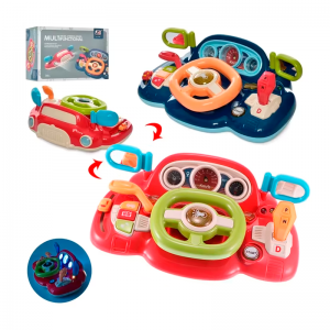 Игрушечный музыкальный руль CY-7076B (IGR24)