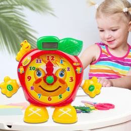 Інтерактивна розвиваюча іграшка 7158  Дитячий Годинник - Котра година? (IGR24)