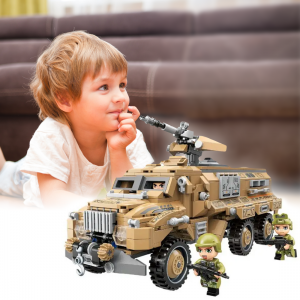 Дитячий конструктор Військова техніка Qman 22014, 603 деталі (IGR24)