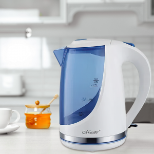 Электрический чайник Maestro MR-044-BLUE 1,7 л 1850-2200 Вт, Синий (235)