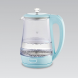 Чайник электрический прозрачный Maestro MR-052-BLUE 1.7 л 2200 Вт, Голубой (235)