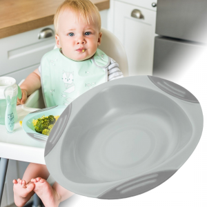 Тарілочка з присоскою BabyOno 1062/03 240 мл., Сірий (SB)
