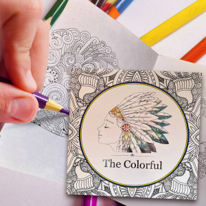 Раскраска-антистресс 25х25 см 24 листов, в ассортименте Раскраска-антистресс 25х25 см 24 листов, в ассортименте