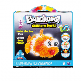 Набір Bunchems їжачки-липучки Підводний світ світяться в темряві 213 дет. (506)