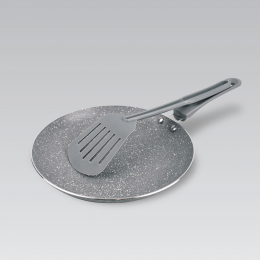 Сковорода антипригарная MR-1212-23 Granit Basic блинная с лопаткой, 23 см (235)