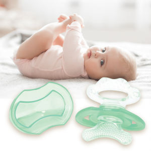 Прорезыватель для зубов силиконовый охлаждающий BabyOno 1008/03 Первые зубки, Мятный (SB) Прорезыватель для зубов силиконовый охлаждающий BabyOno 1008/03 Первые зубки, Мятный (SB)