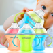 Дитяча кружка-поїлка непроливайка 180мл з м'яким носиком Natural nursing BabyOno 1456 (SB)