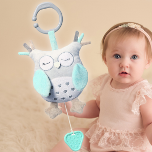 Музична іграшка-підвіска BabyOno 792 Сова Софія (SB) Музична іграшка-підвіска BabyOno 792 Сова Софія (SB)