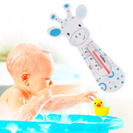Дитячий термометр для ванни плаваючий (оленятко, білий) BabyOno 776/03 (SB)