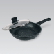 Сковорода с крышкой (диаметр 20 см) MR-1225-20 антипригарное покрытие Granite (235)