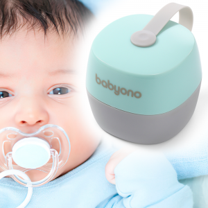 Футляр для сосок/пустушок (м'ятний колір) BabyOno Natural nursing 535/02 (SB)
