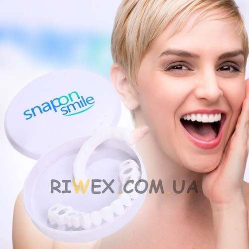 Съемные виниры для зубов с футляром Snap On Smile 2578 (212)