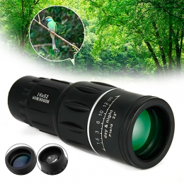 Водонепроникний монокуляр 16х52 см Panda Waterproof Monocular Black (212)