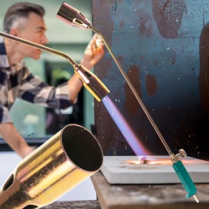 Пропановая горелка 1136 (50") диаметр сопла 5 см с регулятором подачи газа, 67 см (JS) Пропановая горелка 1136 (50") диаметр сопла 5 см с регулятором подачи газа, 67 см (JS)