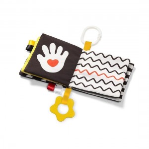 Розвиваюча м'яка книжка BabyOno 543 Моя книжечка MY CONTRAST BOOK (SB)