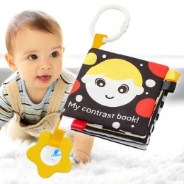 Розвиваюча м'яка книжка BabyOno 543 Моя книжечка MY CONTRAST BOOK (SB)