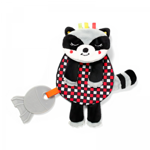 Іграшка-обіймашка з прорізувачем зубів для малюків "Єнот Фелікс" BabyOno 780 (SB) Іграшка-обіймашка з прорізувачем зубів для малюків "Єнот Фелікс" BabyOno 780 (SB)