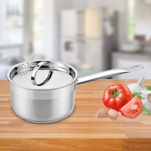Ковш с нержавеющей стали Maestro MR-3502-12S 0,75 л, диаметр 14 см (235)