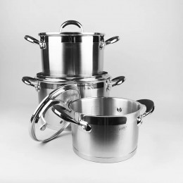 Набор посуды из нержавеющей стали Maestro MR-3502 из 6 предметов (235)
