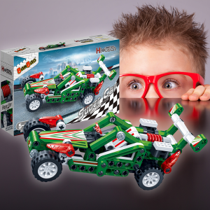 Конструктор Banbao 6965 Супер автомобиль Чемпион, 138 элм. (SB)