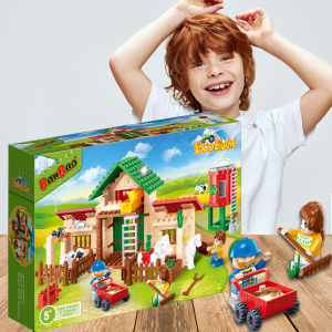 Конструктор Banbao 8580 Экоферма Жизнь на ферме 328 элм. (SB)