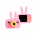 Детский цифровой фотоаппарат видеокамера (зайчик) Х500 Smart Kids Camera 3 Розовый (626)