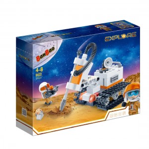 Конструктор Banbao 6422 Космічні дослідження: Гусеничний бур для досліджень, 170 елм. (SB)