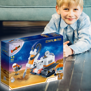 Конструктор Banbao 6422 Космічні дослідження: Гусеничний бур для досліджень, 170 елм. (SB)