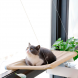 Лежанка-гамак для кошек (с присосками на окно)