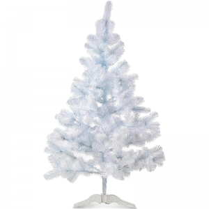 Искусственная елка белого цвета "Лесная", ПВХ (высота 1,8 м) Искусственная елка белого цвета "Лесная", ПВХ (высота 1,8 м)