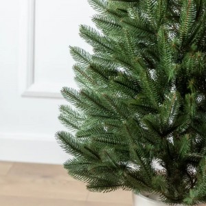 Елка искусственная в горшке литая Лапландская 0,7м, Зеленая / 2024 Елка искусственная в горшке литая Лапландская 0,7м, Зеленая / 2024