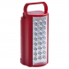 Аккумуляторный светодиодный фонарь Solapada (Almina) 4024  (4000 mAh) 24 диода,  с повербанком, Красный