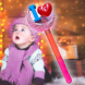 Волшебная палочка со светом Сердечко I Love you