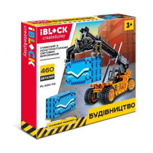Конструктор IBLOCK PL-920-113 Строительство Портовый погрузчик (IGR24)