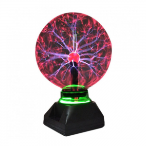 Плазмова лампа Plasma Ball Magic куля-світильник з блискавками, велика (509)