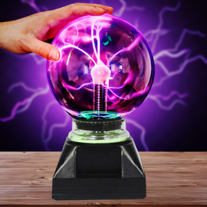 Плазмова лампа Plasma Ball Magic куля-світильник з блискавками, велика (509)