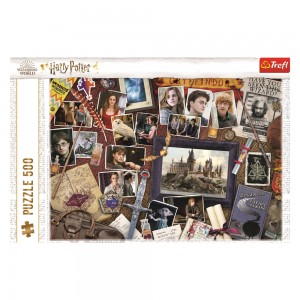 Пазлы развивающие Trefl 37400 Памятка с Хогвардса / Гарри Поттер, 500 элм. (SB) Пазлы развивающие Trefl 37400 Памятка с Хогвардса / Гарри Поттер, 500 элм. (SB)