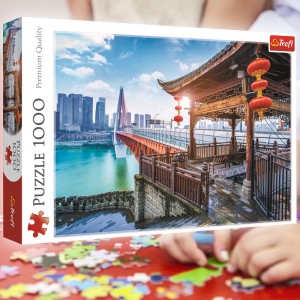 Пазли розвиваючі Trefl 10721 Чунцин, Китай, 1000 елм. (SB) Пазли розвиваючі Trefl 10721 Чунцин, Китай, 1000 елм. (SB)