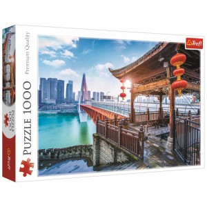 Пазли розвиваючі Trefl 10721 Чунцин, Китай, 1000 елм. (SB) Пазли розвиваючі Trefl 10721 Чунцин, Китай, 1000 елм. (SB)