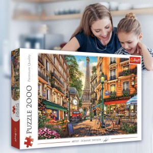 Пазлы Trefl 27121 Полдник в Париже 2000 элм. (SB)