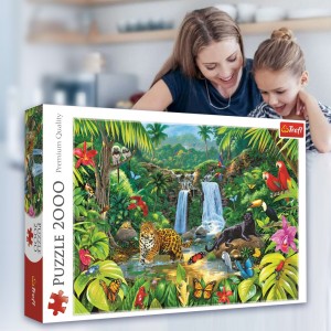 Пазли Trefl 27104  Тропічний ліс 2000 елм. (SB)