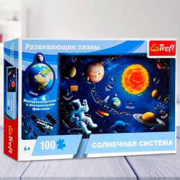 Обучающие пазлы Trefl "Солнечная система" (100 элементов) 15529 (SB)