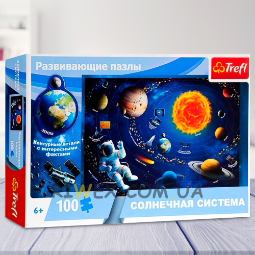Обучающие пазлы Trefl "Солнечная система" (100 элементов) 15529 (SB)
