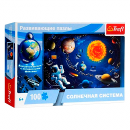 Обучающие пазлы Trefl "Солнечная система" (100 элементов) 15529 (SB)