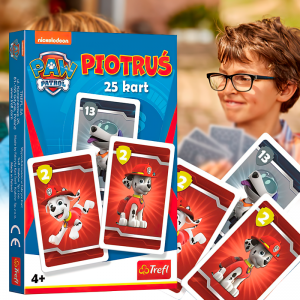 Игральные карты "Щенячий патруль" (25 карт) Trefl 08494 (SB) Игральные карты "Щенячий патруль" (25 карт) Trefl 08494 (SB)