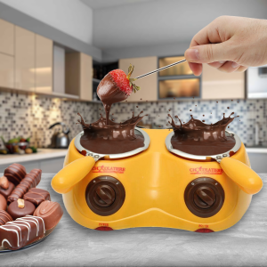 Подвійний електричний плавильний горщик для шоколаду Chocolatiere (509)