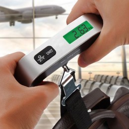 Ваги дорожні до багажу Electronic Luggage Scale, до 50 кг (B)